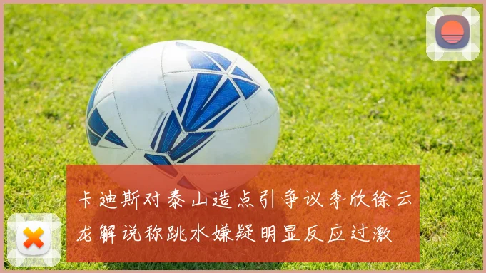 卡迪斯对泰山造点引争议李欣徐云龙解说称跳水嫌疑明显反应过激